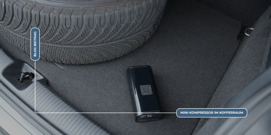 Warum jeder Autofahrer einen Mini-Kompressor im Kofferraum braucht