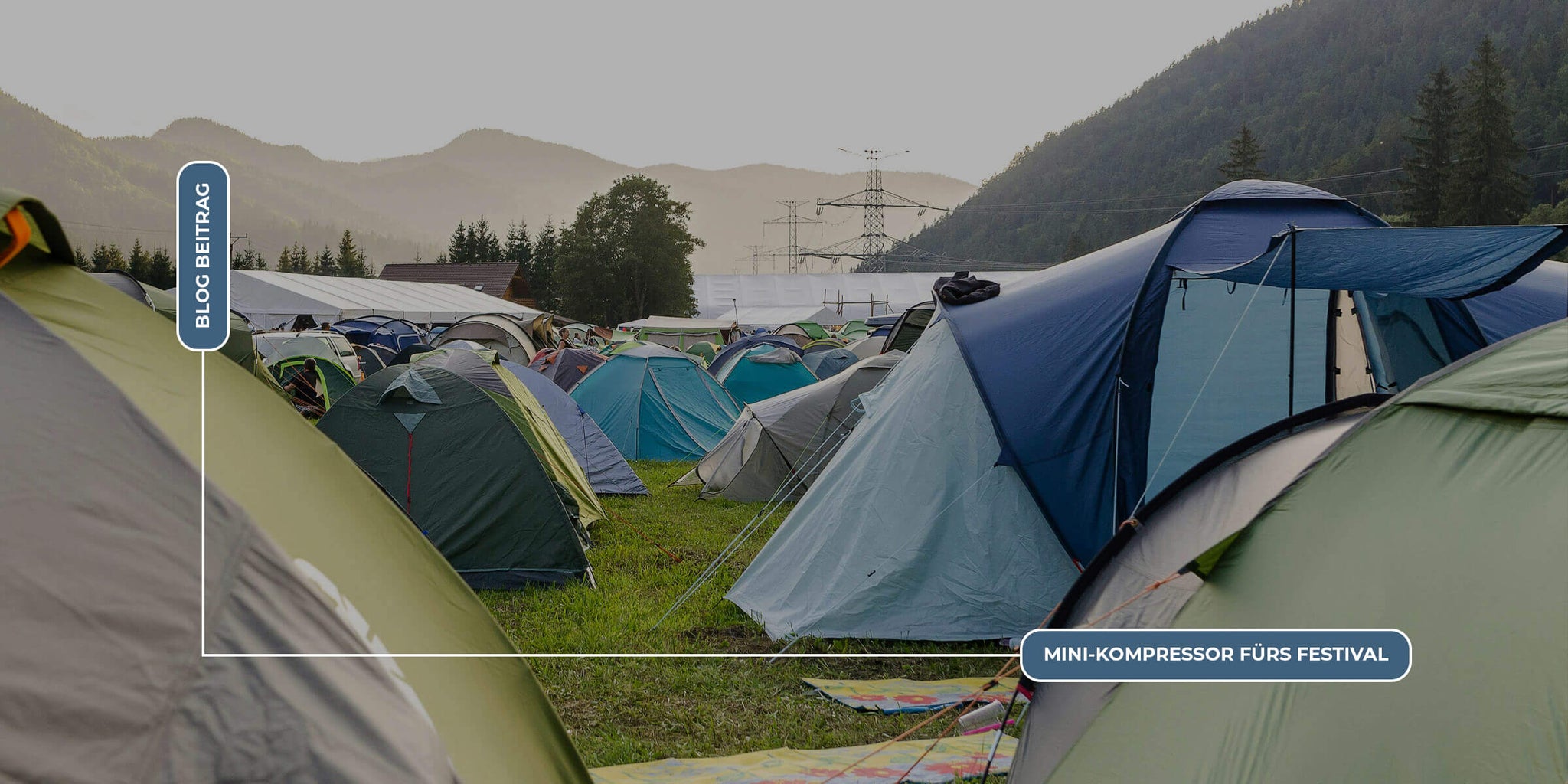 Mini-Luftkompressor fürs Festival – Kompakt, Kabellos & Unverzichtbar