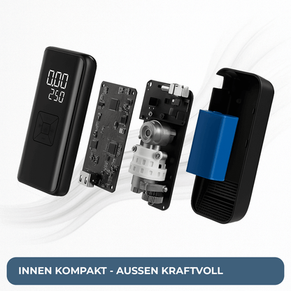 AirPulse One Tragbarer Mini-Kompressor mit Akku