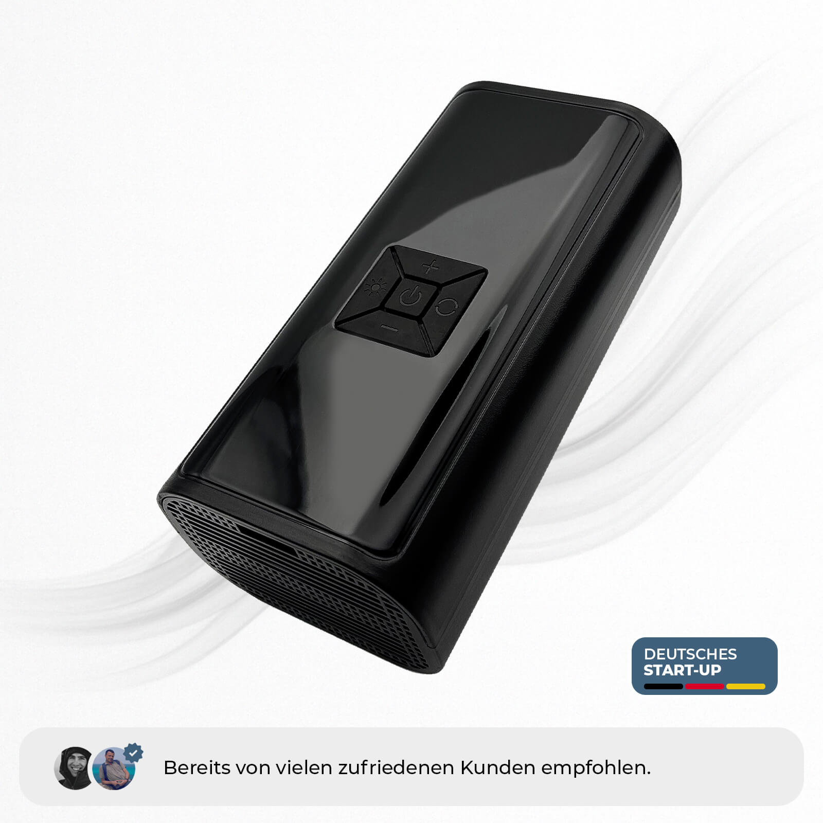 AirPulse One Tragbarer Mini-Kompressor mit Akku