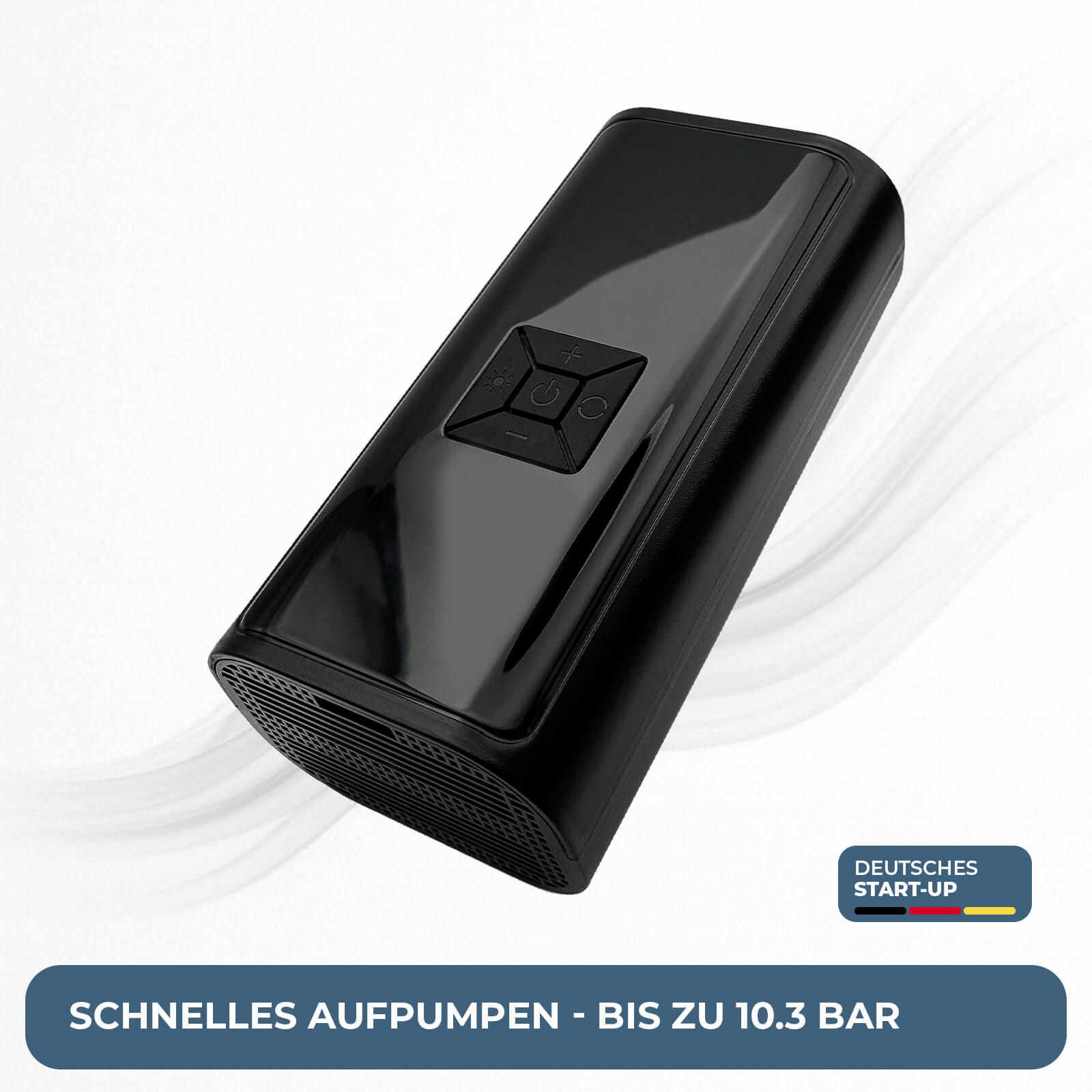 AirPulse One Tragbarer Mini-Kompressor mit Akku