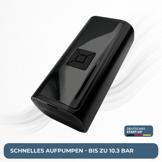 AirPulse One Tragbarer Mini-Kompressor mit Akku