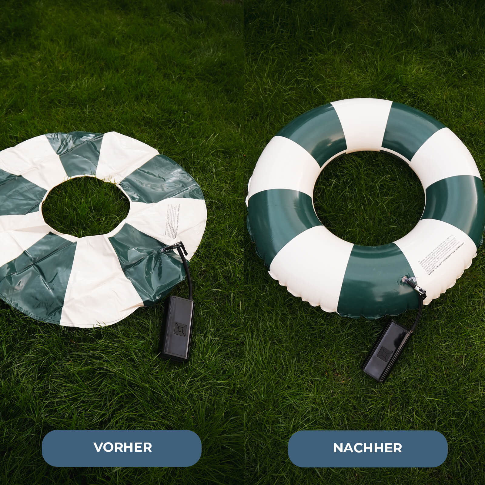 AirPulse One Tragbarer Mini-Kompressor mit Akku